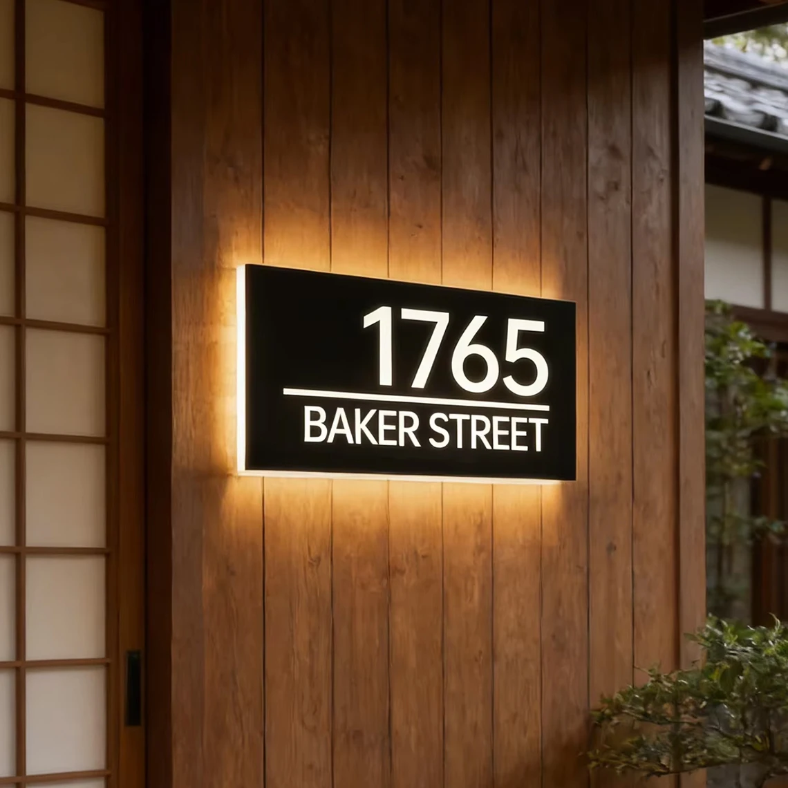 Custom LED Illuminated House Number Sign Modern Waterproof Address Plaque for for Front Door, Yard & Apartment
Custom LED Illuminated House Number Sign Modern Waterproof Address Plaque for for Front Door, Yard & Apartment