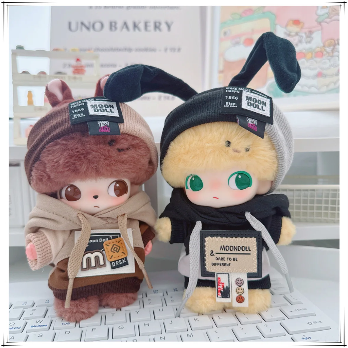 10-17cm Kawaii Idol Doll Clothes Cartoon Casual Sweatshirt Headband 2 Pc Set Cute Soft Toys Doll Clothes Accessiores
10-17cm Kawaii Idol Doll Clothes Cartoon Casual Sweatshirt Headband 2 Pc Set Cute Soft Toys Doll Clothes Accessiores
