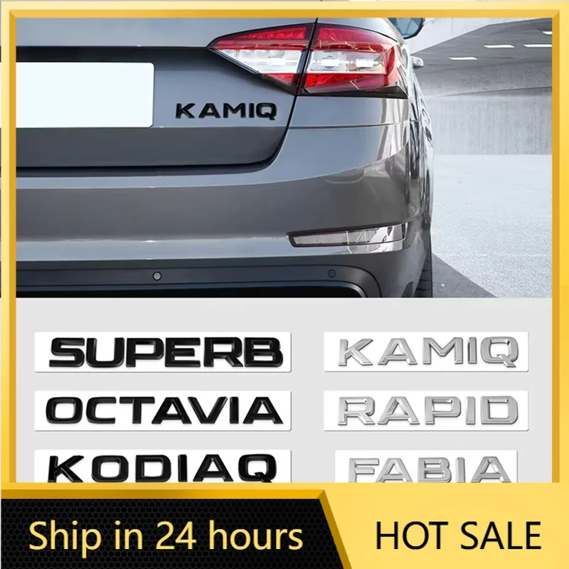 Metal Car Letter Trunk Decal Badge Badge Logo Sticker for Skoda Octavia Superb RAPID FABIA KAMIQ KAROQ KODIAQ YETI 4X4
Metal Car Letter Trunk Decal Badge Badge Logo Sticker for Skoda Octavia Superb RAPID FABIA KAMIQ KAROQ KODIAQ YETI 4X4