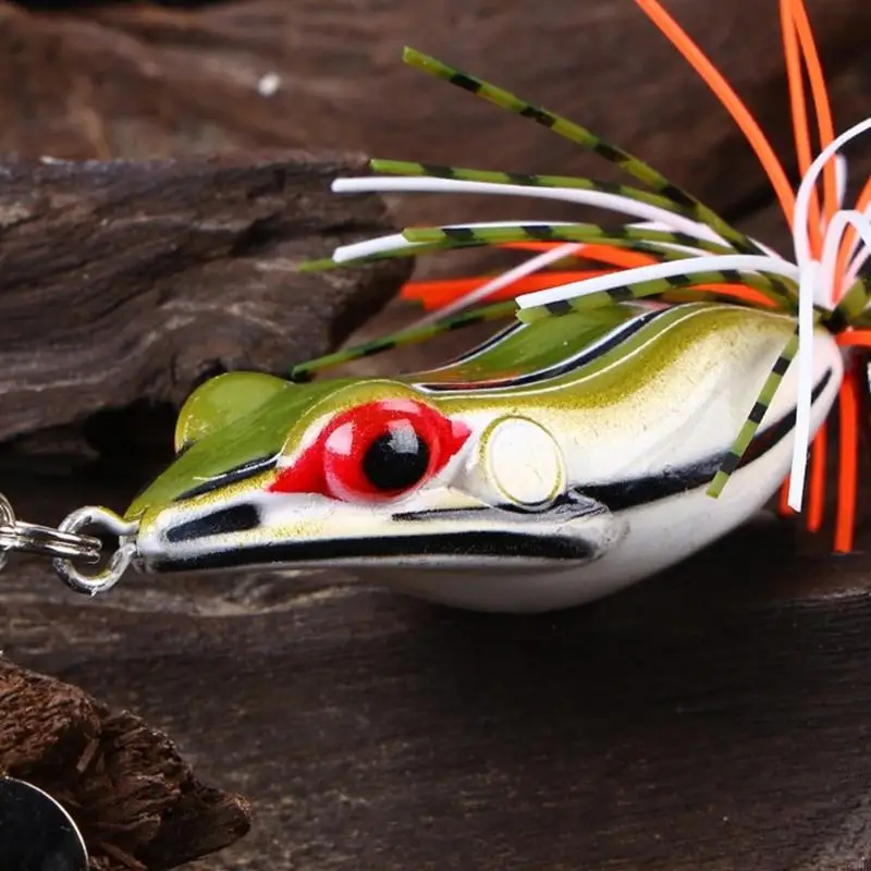 5Pcs Swimbait Frogs Lures With Spinner Blade and Double Hook Frogs Artificial Fishing Lures for Freshwaters Fishing 24BD
5Pcs Swimbait Frogs Lures With Spinner Blade and Double Hook Frogs Artificial Fishing Lures for Freshwaters Fishing 24BD