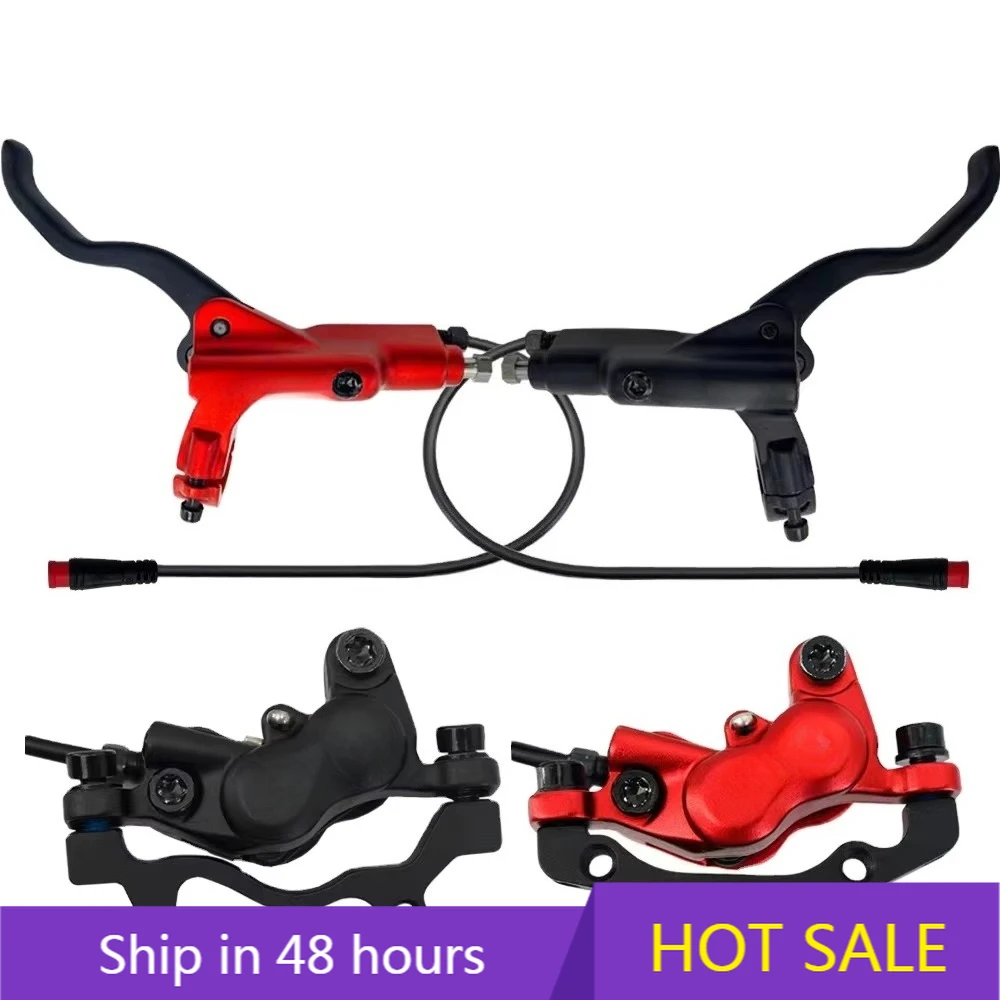 POWER LEAP ZOOM HB876 4-Piston Disc Hydraulic Brake Electric Scooter Folding Mountain Bike Bicycle Power Black Red 160mm Split
POWER LEAP ZOOM HB876 4-Piston Disc Hydraulic Brake Electric Scooter Folding Mountain Bike Bicycle Power Black Red 160mm Split