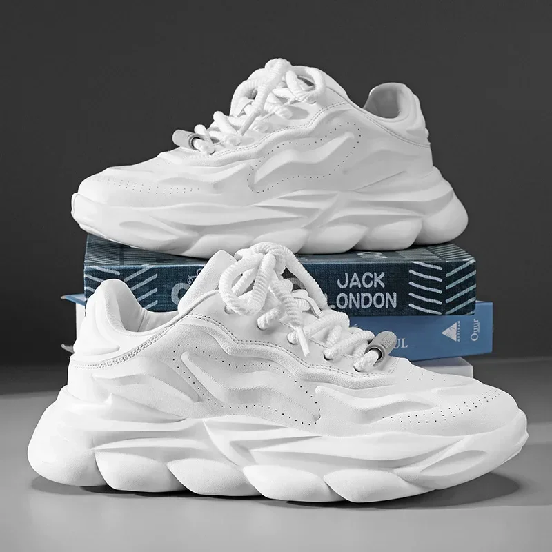 2025New Fashionable Men's Sneakers Thick soled Height Boosting Lightweight Soft soled Casual Running Shoes Zapatillas Deportivas
2025New Fashionable Men's Sneakers Thick soled Height Boosting Lightweight Soft soled Casual Running Shoes Zapatillas Deportivas