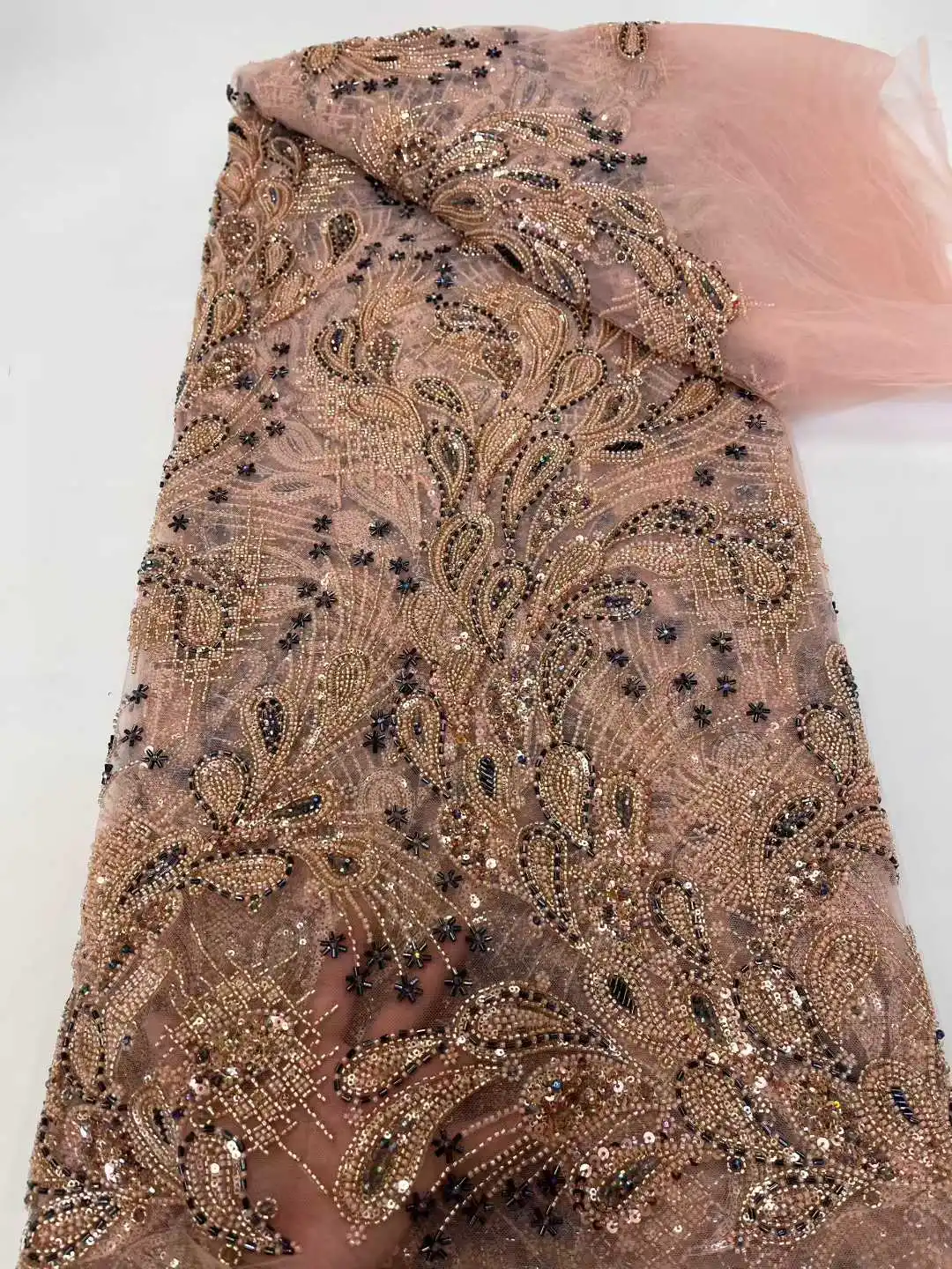 Latest African Lace Fabric 2025 High Quality,Fabrics By The Meters,Sequin,Tulle,Wedding Dresses,Embroidery,Mesh,Cloth
Latest African Lace Fabric 2025 High Quality,Fabrics By The Meters,Sequin,Tulle,Wedding Dresses,Embroidery,Mesh,Cloth