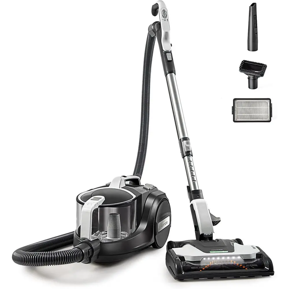 DC5070.01 Upgrade 500 Series BaglCanister Vacuum with Hair Elimir Brushroll,2-Motor Cyclonic Technology, HEPA iltration & 24' Au
DC5070.01 Upgrade 500 Series BaglCanister Vacuum with Hair Elimir Brushroll,2-Motor Cyclonic Technology, HEPA iltration & 24' Au