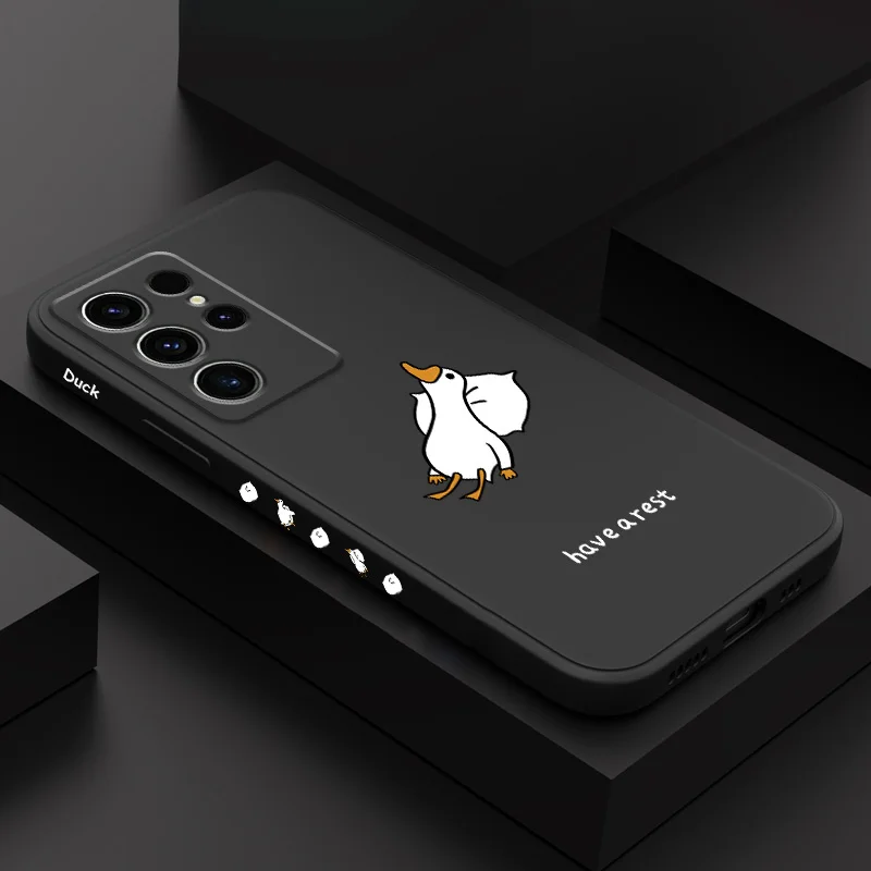 Lying Duck Phone Case For Samsung Galaxy S25 S24 S23 S22 S21 S20 S10 S10E Ultra Plus FE Note 20 Ultra Plus Cover
Lying Duck Phone Case For Samsung Galaxy S25 S24 S23 S22 S21 S20 S10 S10E Ultra Plus FE Note 20 Ultra Plus Cover