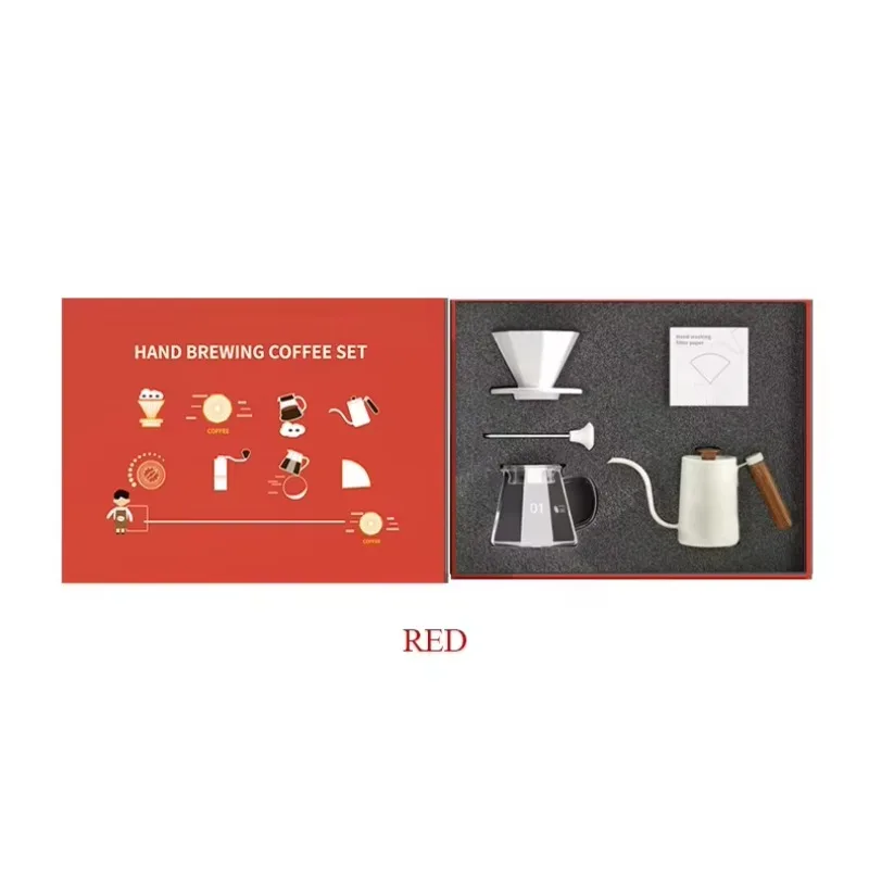 Barista tools pour in glass coffee machine set dripper kit and teapot gifts hand pour in coffee brewer
Barista tools pour in glass coffee machine set dripper kit and teapot gifts hand pour in coffee brewer