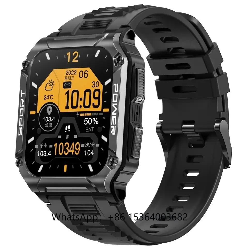 TJXL-NX6 Smart Watch 1.95 Inch Full Touch Screen Waterproof IP68 BT Calling Sports Smart Watch
TJXL-NX6 Smart Watch 1.95 Inch Full Touch Screen Waterproof IP68 BT Calling Sports Smart Watch