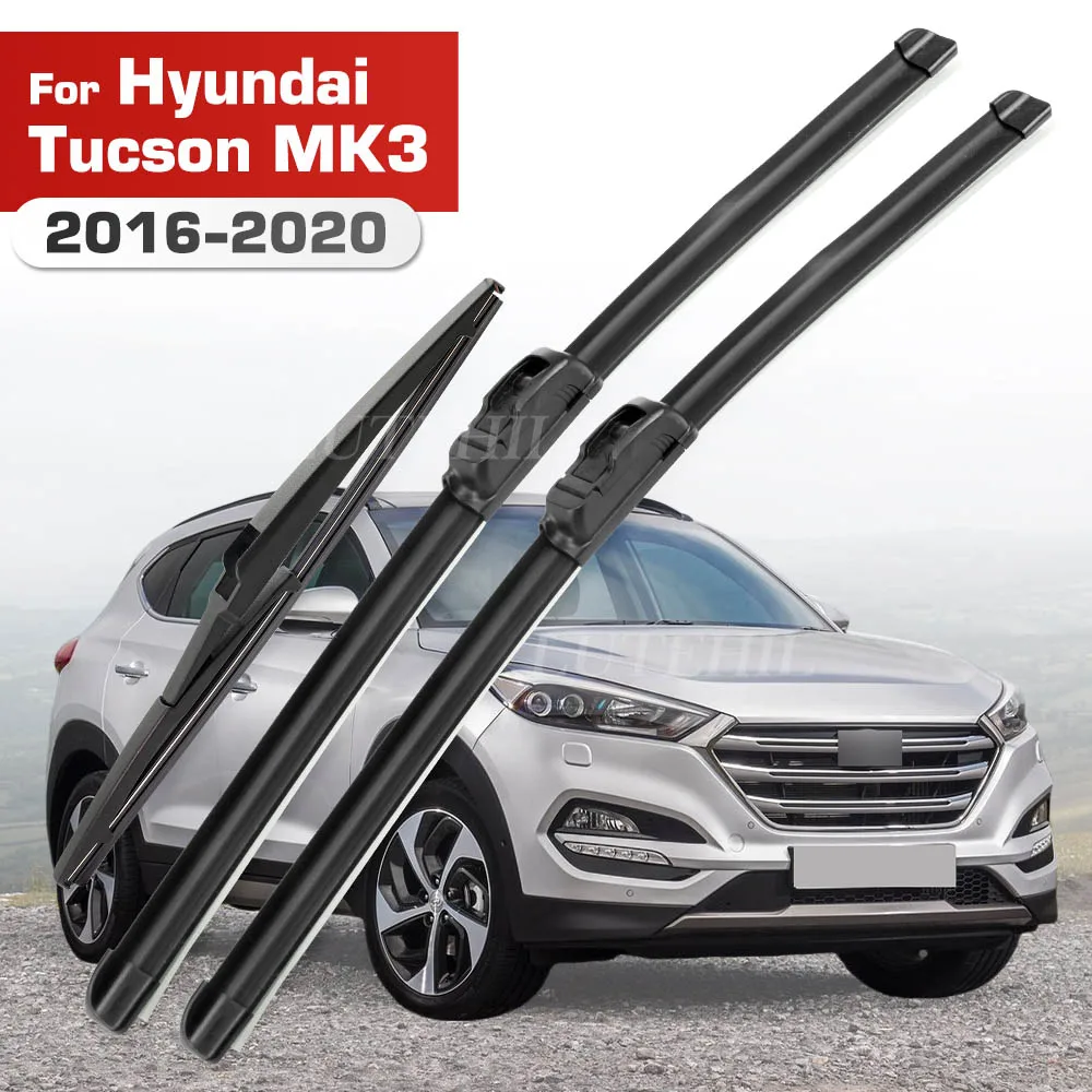 Wiper For Hyundai Tucson TL 2016-2020 2017 2018 2019 Wiper Front & Rear Blades Windshield Windscreen Window Brushes 26"+16"+14"
Wiper For Hyundai Tucson TL 2016-2020 2017 2018 2019 Wiper Front & Rear Blades Windshield Windscreen Window Brushes 26"+16"+14"