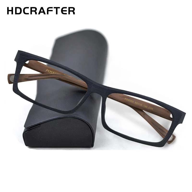 HDCRAFTER Glasses Frame Wood Optical Prescription Men Square Eyewear Male Spectacles Eyeglasses Frames Gafas Oculos 2020
HDCRAFTER Glasses Frame Wood Optical Prescription Men Square Eyewear Male Spectacles Eyeglasses Frames Gafas Oculos 2020