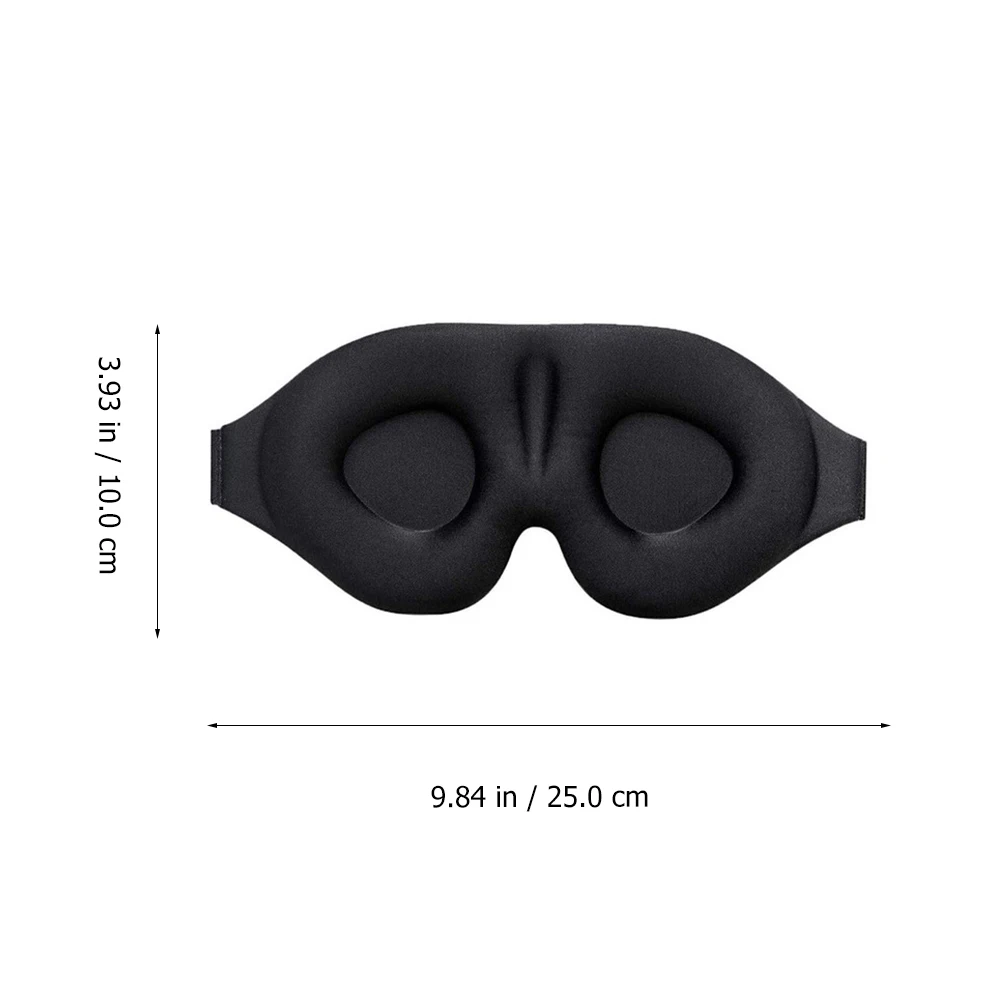Seamless Lightweight 3D Sleeping Eye Mask Memory Sponge Breathable Sleep Blindfold Ideal for Travel Hotel Home Block Light Sleep
Seamless Lightweight 3D Sleeping Eye Mask Memory Sponge Breathable Sleep Blindfold Ideal for Travel Hotel Home Block Light Sleep