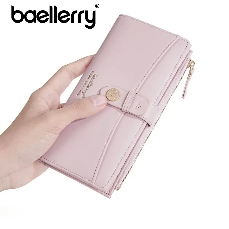Baellerry Women's Multi-functional Long Wallet Fashion PU Leather Card Holder Zipper High Quality Ladies Wallet
Baellerry Women's Multi-functional Long Wallet Fashion PU Leather Card Holder Zipper High Quality Ladies Wallet