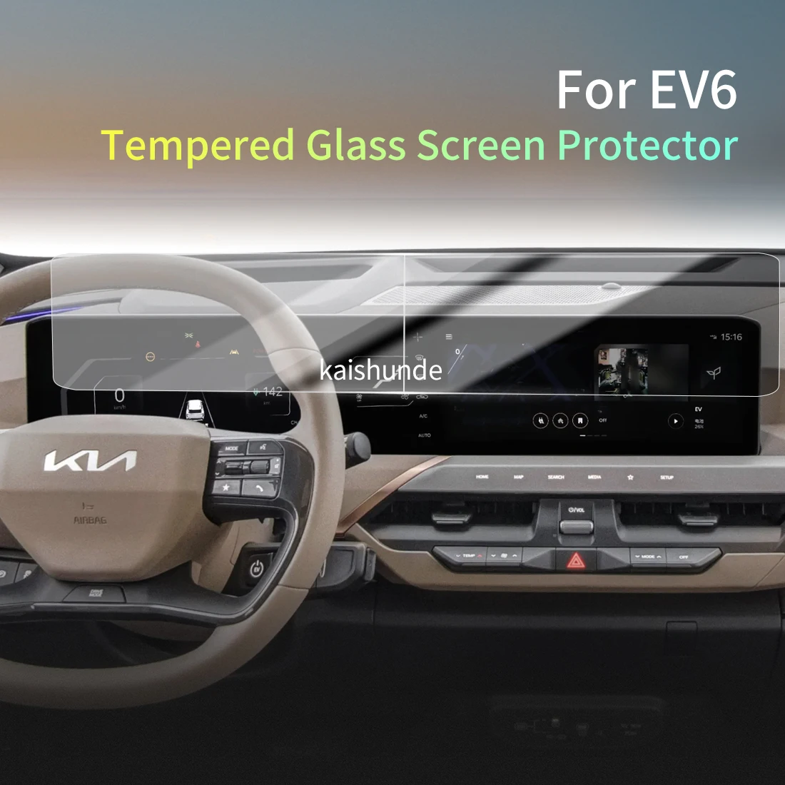 Car Stickers Meters Protector For24 KIA EV6 Tempered Glass Protective Film Display Navigation Vehicle
Car Stickers Meters Protector For24 KIA EV6 Tempered Glass Protective Film Display Navigation Vehicle
