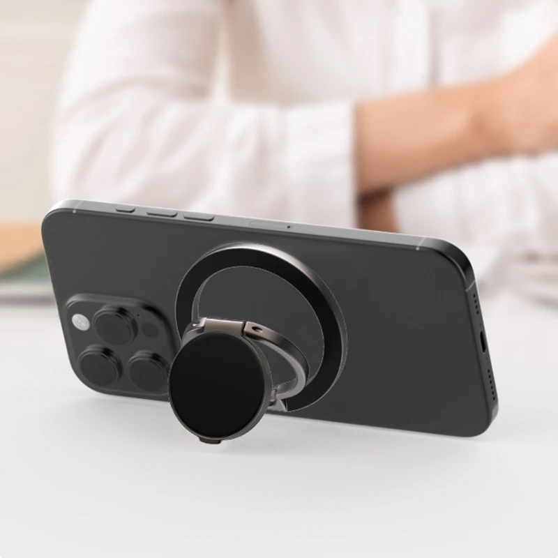 Magnetic Phone Ring Holder for MagSafe 360° Rotatable Foldable Kickstand Finger Grip Stand for IPhone 14 15 16
Magnetic Phone Ring Holder for MagSafe 360° Rotatable Foldable Kickstand Finger Grip Stand for IPhone 14 15 16
