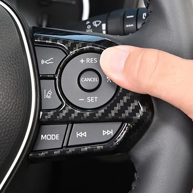 Для Toyota RAV4 XA50 2019-2022 автомобильная консоль, кнопка на руль, рамка, накладки, наклейки из углеродного волокна, аксессуары для интерьера
Для Toyota RAV4 XA50 2019-2022 автомобильная консоль, кнопка на руль, рамка, накладки, наклейки из углеродного волокна, аксессуары для интерьера
