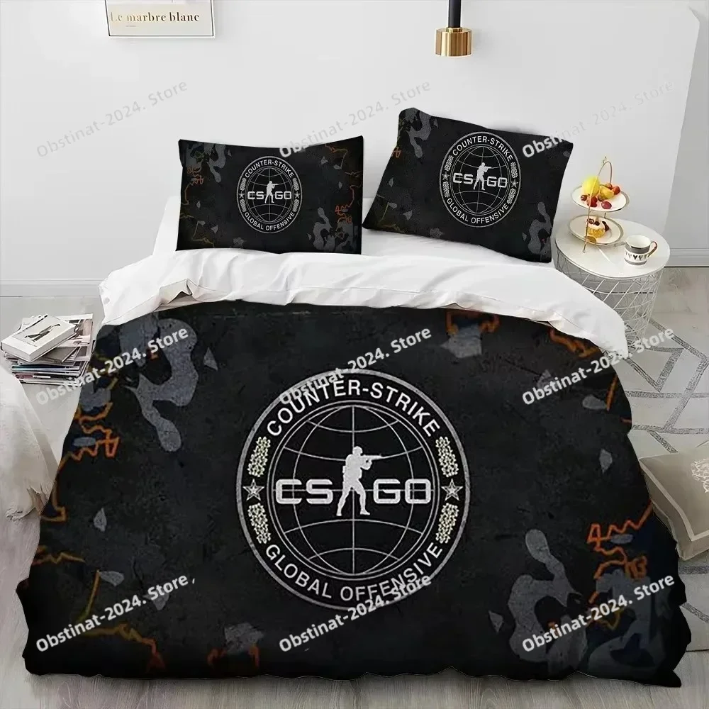 3D CS GO Game Gamer Counter Strike Bedding Set Printed single Comforter Quilt Bed Cover Pillow Case 3 Pieces Set Kids Adult Size
3D CS GO Game Gamer Counter Strike Bedding Set Printed single Comforter Quilt Bed Cover Pillow Case 3 Pieces Set Kids Adult Size