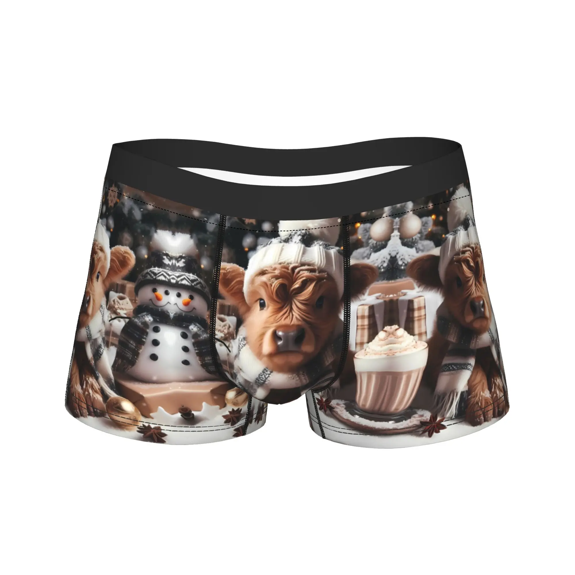 Мужские трусы-боксеры Highland Cow, дышащее нижнее белье с модным принтом, удобное для повседневной и неформальной носки
Мужские трусы-боксеры Highland Cow, дышащее нижнее белье с модным принтом, удобное для повседневной и неформальной носки