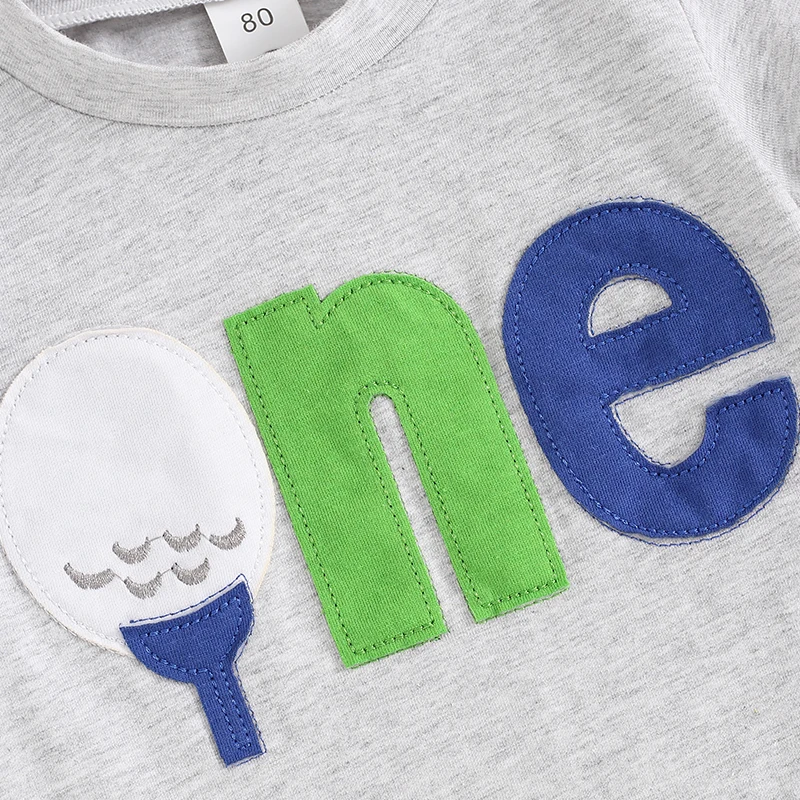 Baby Boy First Birthday Golf Outfits Hole in One Golf Ball T-Shirt Tops Shorts Set 2 Piece Summer Clothes
Baby Boy First Birthday Golf Outfits Hole in One Golf Ball T-Shirt Tops Shorts Set 2 Piece Summer Clothes