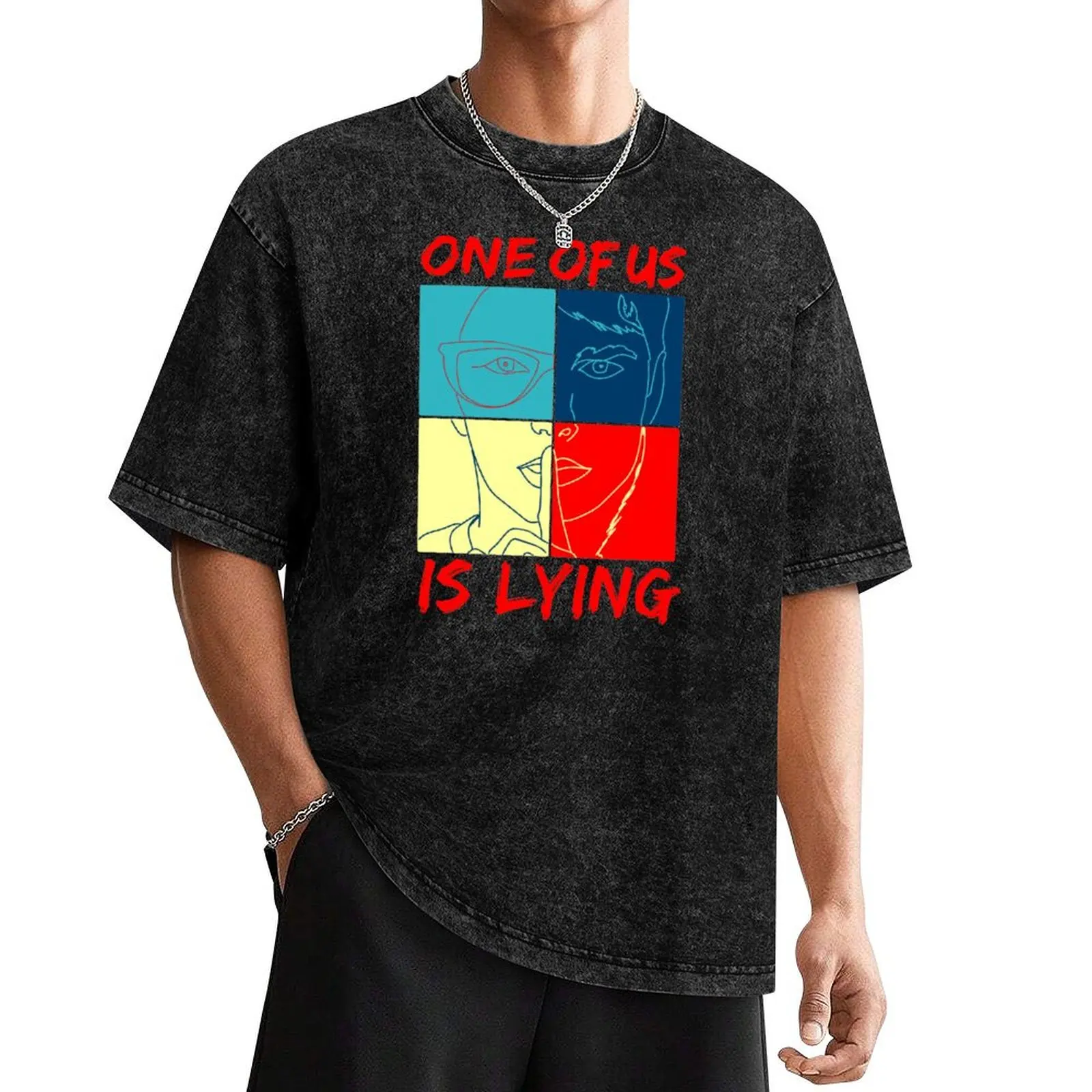 One Of Us Is Lying sticker t-shirt shirt Karen M. McManus Livres Nominiert für den Deutschen Jugendliteraturpreis 2019 2 T-Shirt
One Of Us Is Lying sticker t-shirt shirt Karen M. McManus Livres Nominiert für den Deutschen Jugendliteraturpreis 2019 2 T-Shirt