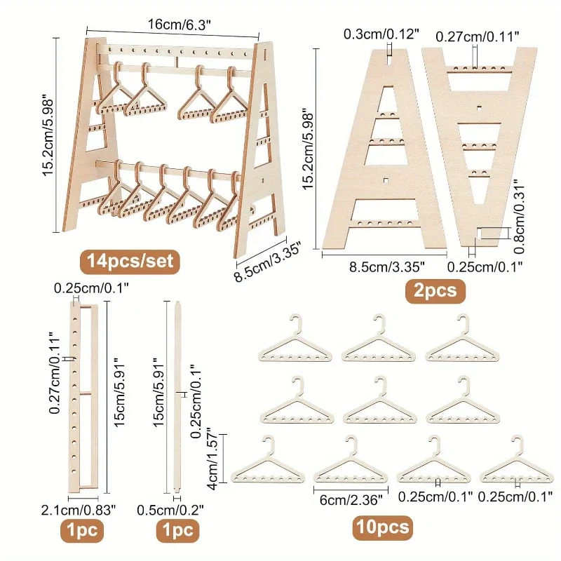 Подставка для серег, органайзер для украшений, держатель для пусет, деревянная мини-вешалка для серег для розничных магазинов, настольная подставка
Подставка для серег, органайзер для украшений, держатель для пусет, деревянная мини-вешалка для серег для розничных магазинов, настольная подставка