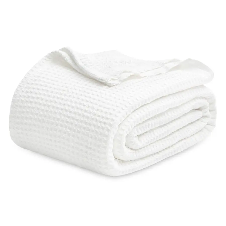 Gentlesoft 100 Cotton Blanket Queen Size for Bed Breathable and Soft for Spring Summer, Thick Cozy Waffle Weave Blanket Gifts fo
Gentlesoft 100 Cotton Blanket Queen Size for Bed Breathable and Soft for Spring Summer, Thick Cozy Waffle Weave Blanket Gifts fo