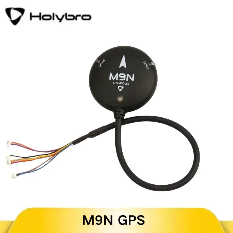 Holybro M9N GPS Module with Compass for Pixhawk 4 Pix32, PX4 Ardupilot Flight Controller GNSS Board with LED for Drone UAV Rover