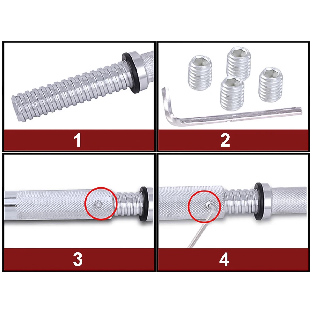 Dumbbell Connecting Rod Stainless Steel Durable Short Barbell Connector Weightlifting Accessories Gym Training Supplies
Dumbbell Connecting Rod Stainless Steel Durable Short Barbell Connector Weightlifting Accessories Gym Training Supplies