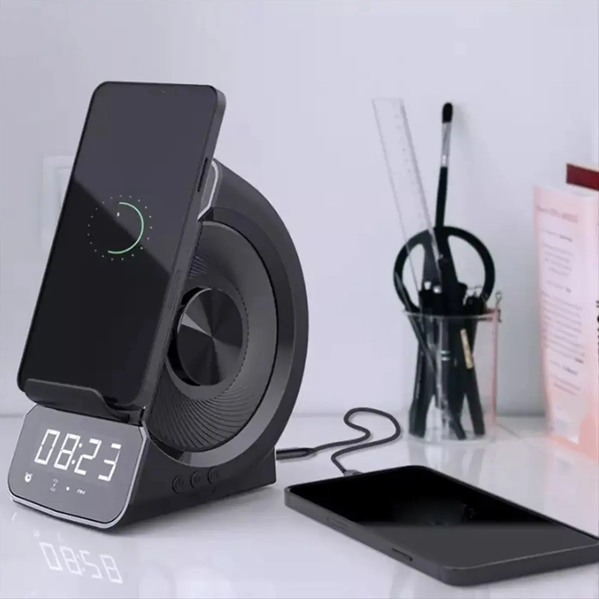 *AA90P Беспроводной Bluetooth-динамик 3 в 1, модный портативный уличный динамик со светодиодным дисплеем, будильником и быстрым зарядным устройством
*AA90P Беспроводной Bluetooth-динамик 3 в 1, модный портативный уличный динамик со светодиодным дисплеем, будильником и быстрым зарядным устройством