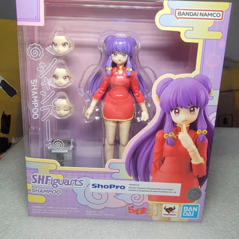 Bandai S.H.Ranma 1/2 Shampoo Action Figures Half + Sound With 3 Facia L Expressions And Replaceable Hands Limited Edition Toys
Bandai S.H.Ranma 1/2 Shampoo Action Figures Half + Sound With 3 Facia L Expressions And Replaceable Hands Limited Edition Toys