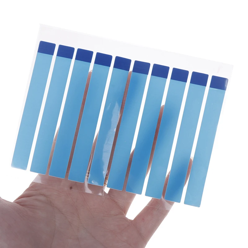10pcs Universal Mobile Phone Battery Stick Battery Adhesive Sticker Easy To Pull Trackless Tape Strip Double-sided Tape
10pcs Universal Mobile Phone Battery Stick Battery Adhesive Sticker Easy To Pull Trackless Tape Strip Double-sided Tape