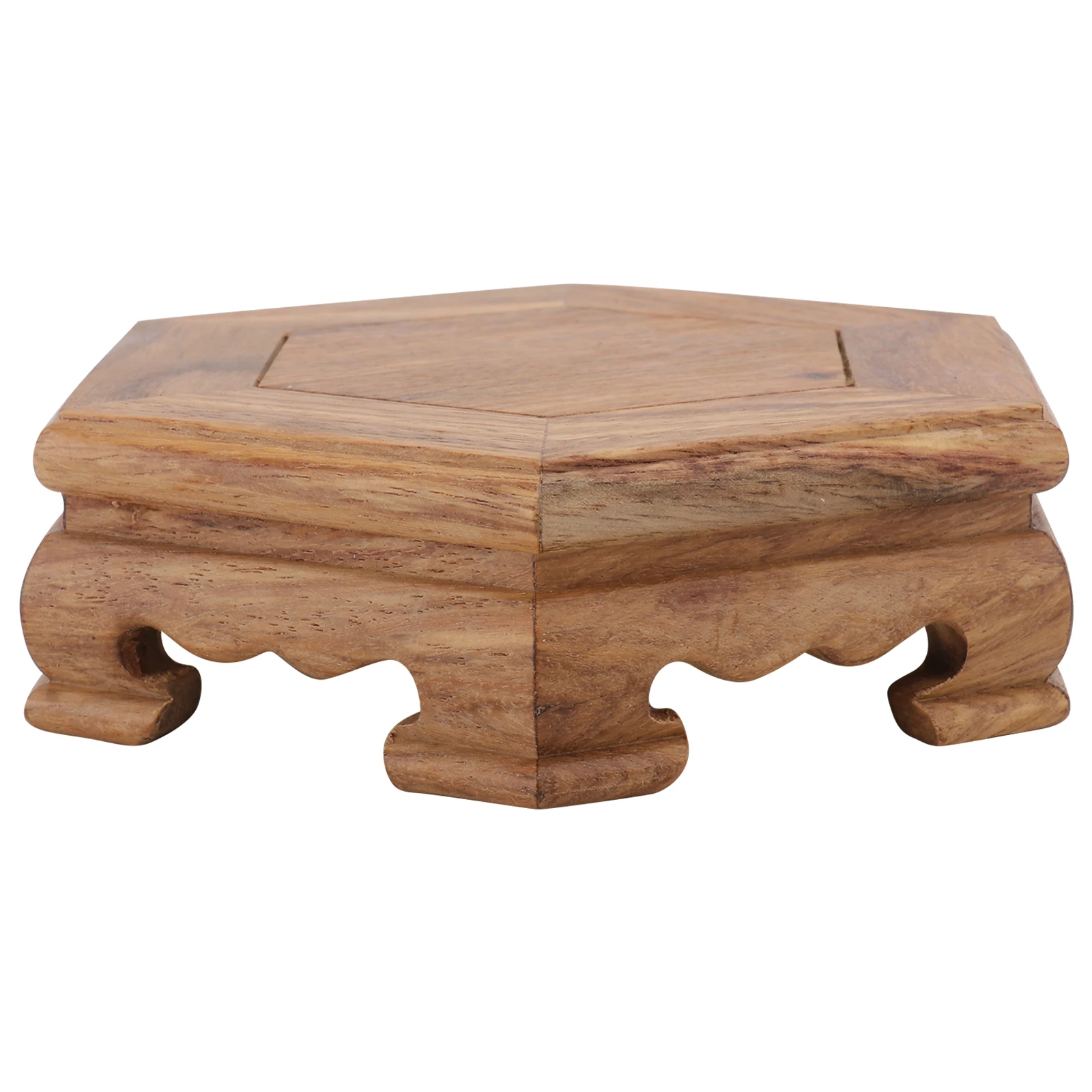 Rosewood Base 10x12x3cm Hexagonal Pot Stand for Plants Decorative Crystal Ball Holder Wooden Planter Display Pedestal Storage
Rosewood Base 10x12x3cm Hexagonal Pot Stand for Plants Decorative Crystal Ball Holder Wooden Planter Display Pedestal Storage