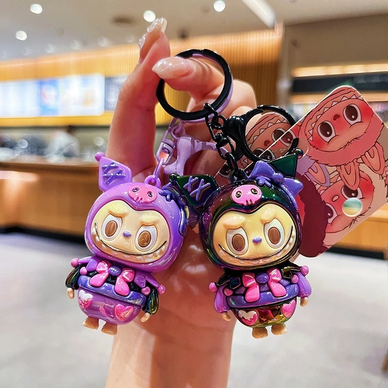 Labubu Kuromi Electroplated Doll Keychain Anime Peripheral Funny Doll Cartoon Fun Backpack Pendant Car Pendant Decoration Access
Labubu Kuromi Electroplated Doll Keychain Anime Peripheral Funny Doll Cartoon Fun Backpack Pendant Car Pendant Decoration Access