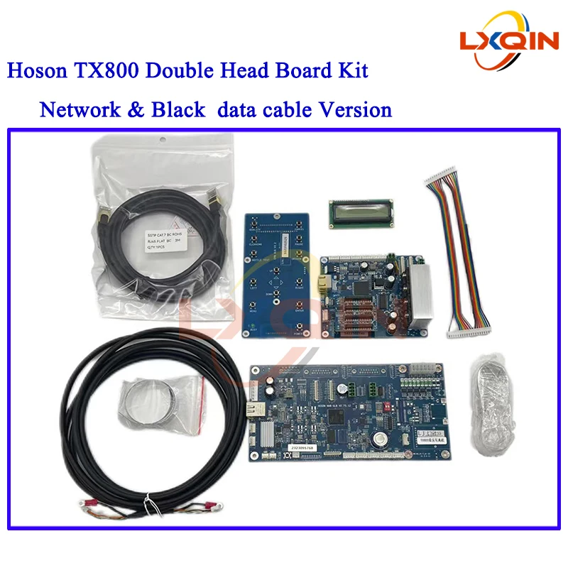LXQIN Hoson TX800 Board Kit for Single/Double TX800 Printhead Electronic Plate Set for Inkjet Printer Network Data Cable Version
LXQIN Hoson TX800 Board Kit for Single/Double TX800 Printhead Electronic Plate Set for Inkjet Printer Network Data Cable Version