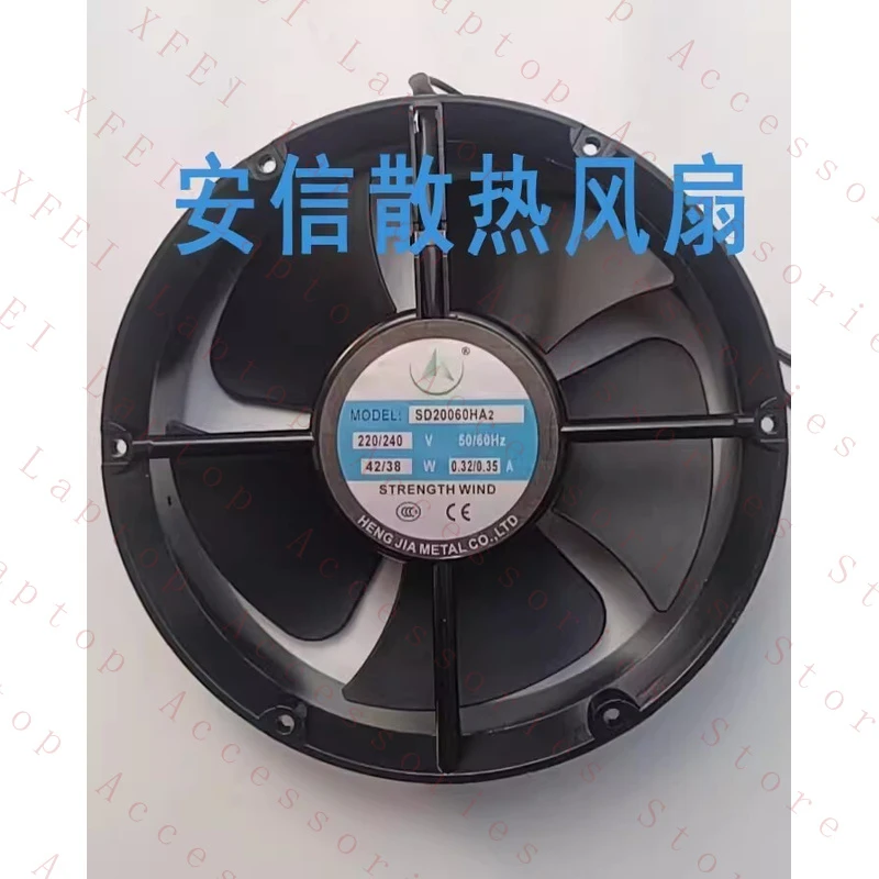 D 1PCS SD20060HA2 220/240V 42/38W 0.32/0.35A 220*220*60MM Metal Cooling Fan
D 1PCS SD20060HA2 220/240V 42/38W 0.32/0.35A 220*220*60MM Metal Cooling Fan
