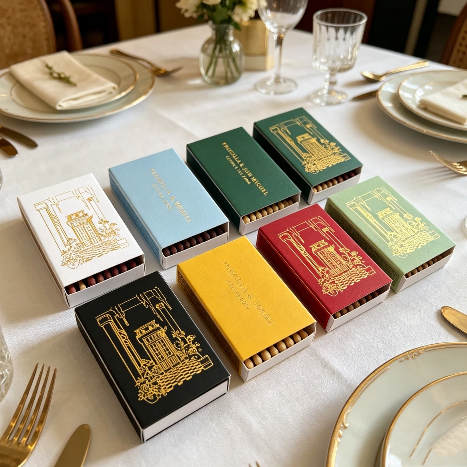 Personalized Wedding Energetic Matchboxes, Custom Lively Safety Match boxes, Dynamic Favours for Wedding
Personalized Wedding Energetic Matchboxes, Custom Lively Safety Match boxes, Dynamic Favours for Wedding