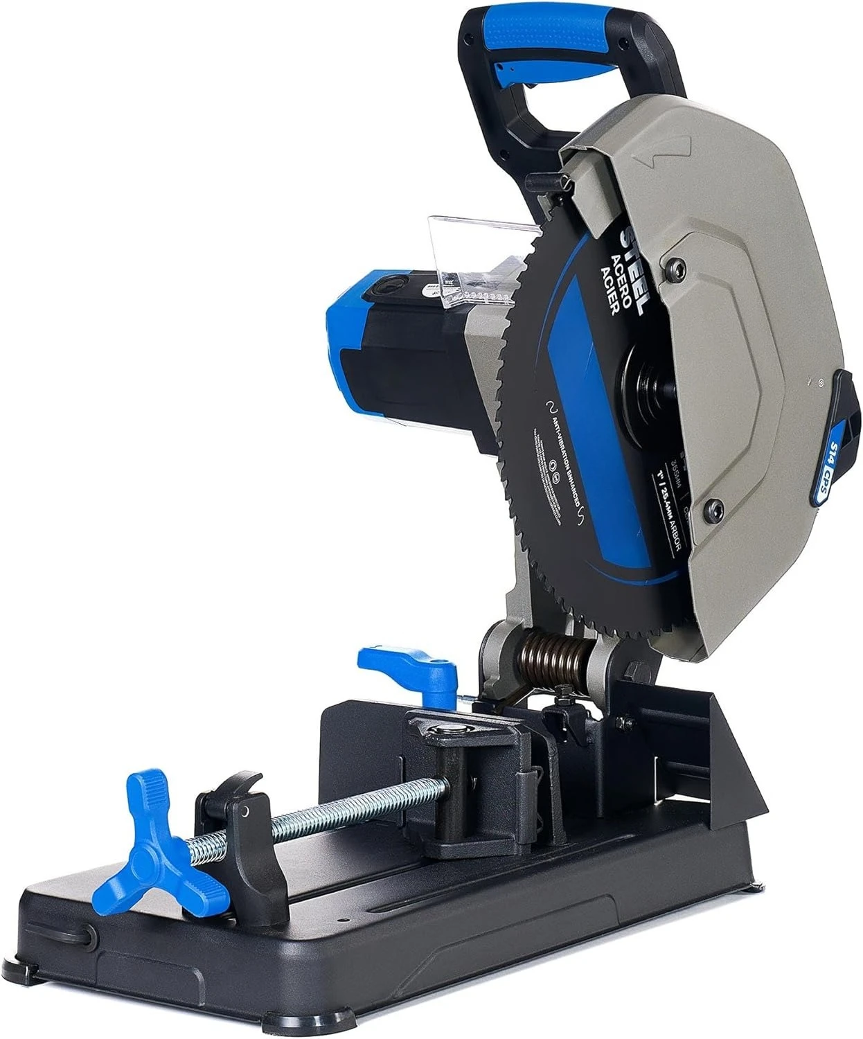 S14CPS 14" Heavy-Duty Metal Cutting Chop Saw | 3,500+ Cuts with EVOMAX14ST Blade | 14" Blade Compatible | Industrial Power
S14CPS 14" Heavy-Duty Metal Cutting Chop Saw | 3,500+ Cuts with EVOMAX14ST Blade | 14" Blade Compatible | Industrial Power