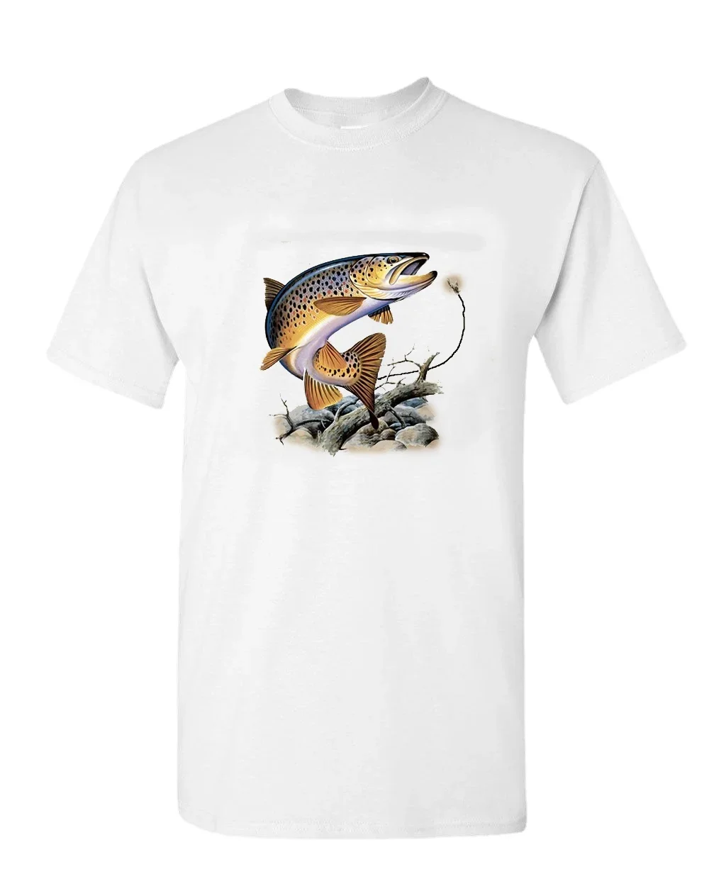 Fishing Brown Trout Adult Short Sleeve T-Shirt
Fishing Brown Trout Adult Short Sleeve T-Shirt