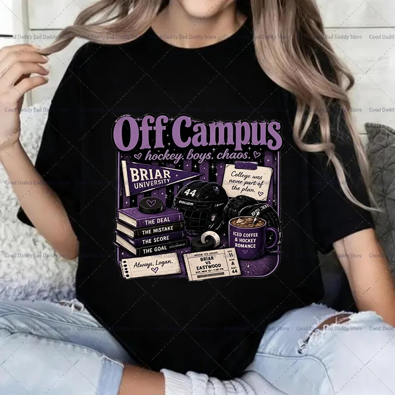 TV Off Campus Briar Garrett & Hannah Romantic Graphics T-Shirt Tops Men Women Cotton O-neck Retro Ice Hockey Jersey Tshirt Gift
TV Off Campus Briar Garrett & Hannah Romantic Graphics T-Shirt Tops Men Women Cotton O-neck Retro Ice Hockey Jersey Tshirt Gift