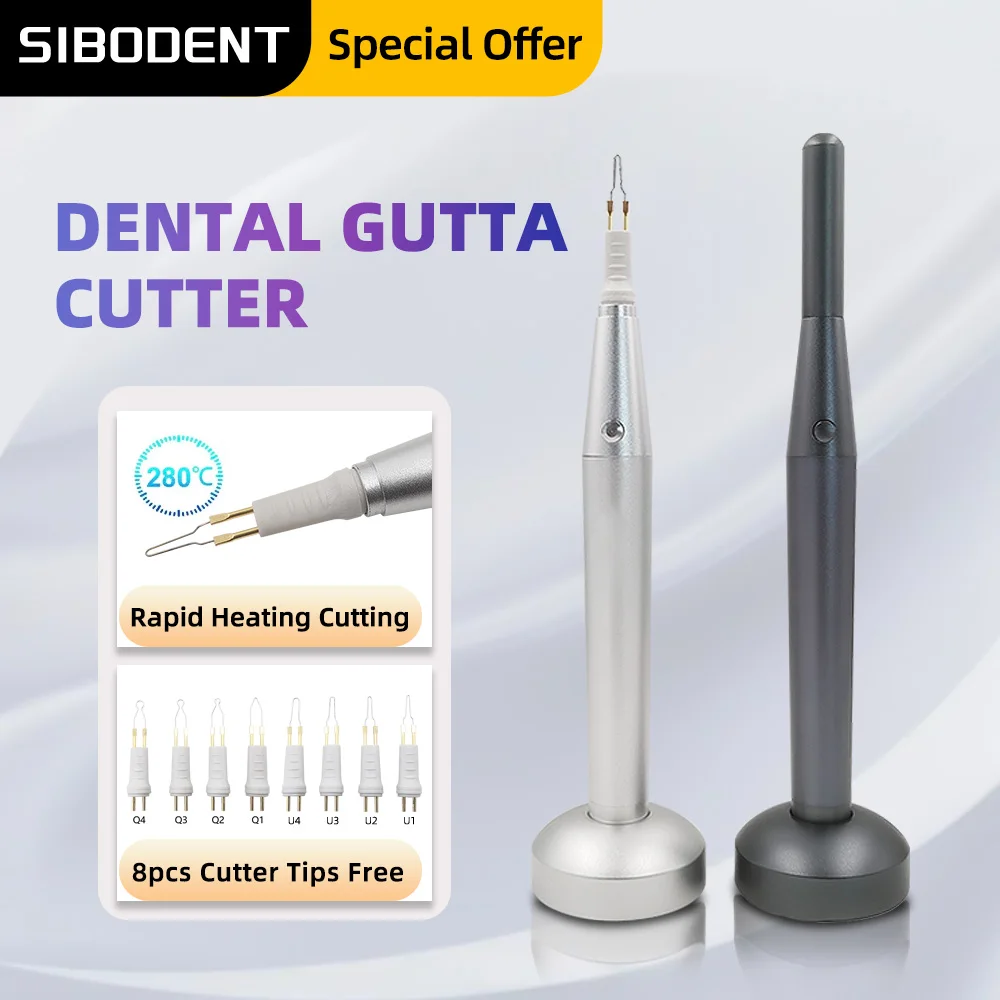 Dental Gutta Percha Cutter - Endo Obturation System, Gutta Percha Cutting Device with 8 Tips, Root Canal Treatment Equipment
Dental Gutta Percha Cutter - Endo Obturation System, Gutta Percha Cutting Device with 8 Tips, Root Canal Treatment Equipment
