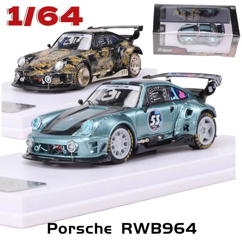 D. Boomodel &DCM Collaboration Diecast 1/64 Scale Porsche RWB964 Alloy Car Model Special Edition for The Year of The Dragon
D. Boomodel &DCM Collaboration Diecast 1/64 Scale Porsche RWB964 Alloy Car Model Special Edition for The Year of The Dragon