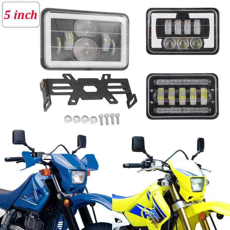 For Suzuki DRZ400 DRZ400SM DRZ400E DR650 DR650SE 5 Inch LED Motorcycle Front Headlight Lamps W/ Mounting Bracket Plug And Play
For Suzuki DRZ400 DRZ400SM DRZ400E DR650 DR650SE 5 Inch LED Motorcycle Front Headlight Lamps W/ Mounting Bracket Plug And Play