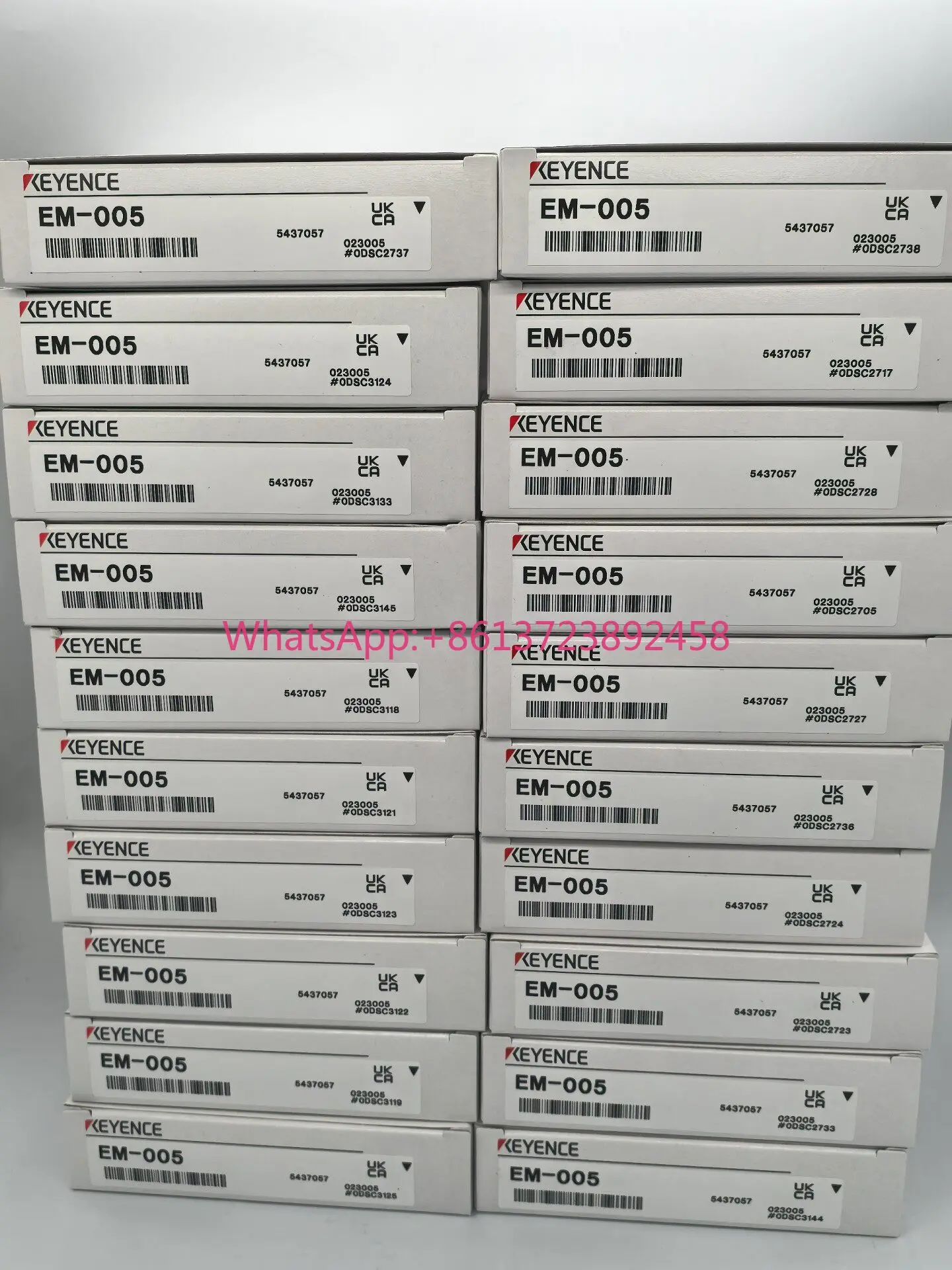 KEYENCE EM-005 Proximity Sensor, New and Original
KEYENCE EM-005 Proximity Sensor, New and Original