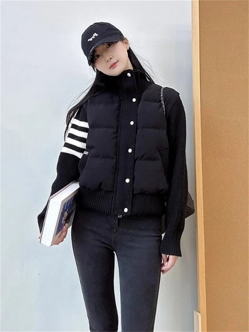 Anti-Season High-Grade Down Jacket Female Korean Version Of Fashion Small Stripes Against Short Color New Winter Coat Top
Anti-Season High-Grade Down Jacket Female Korean Version Of Fashion Small Stripes Against Short Color New Winter Coat Top