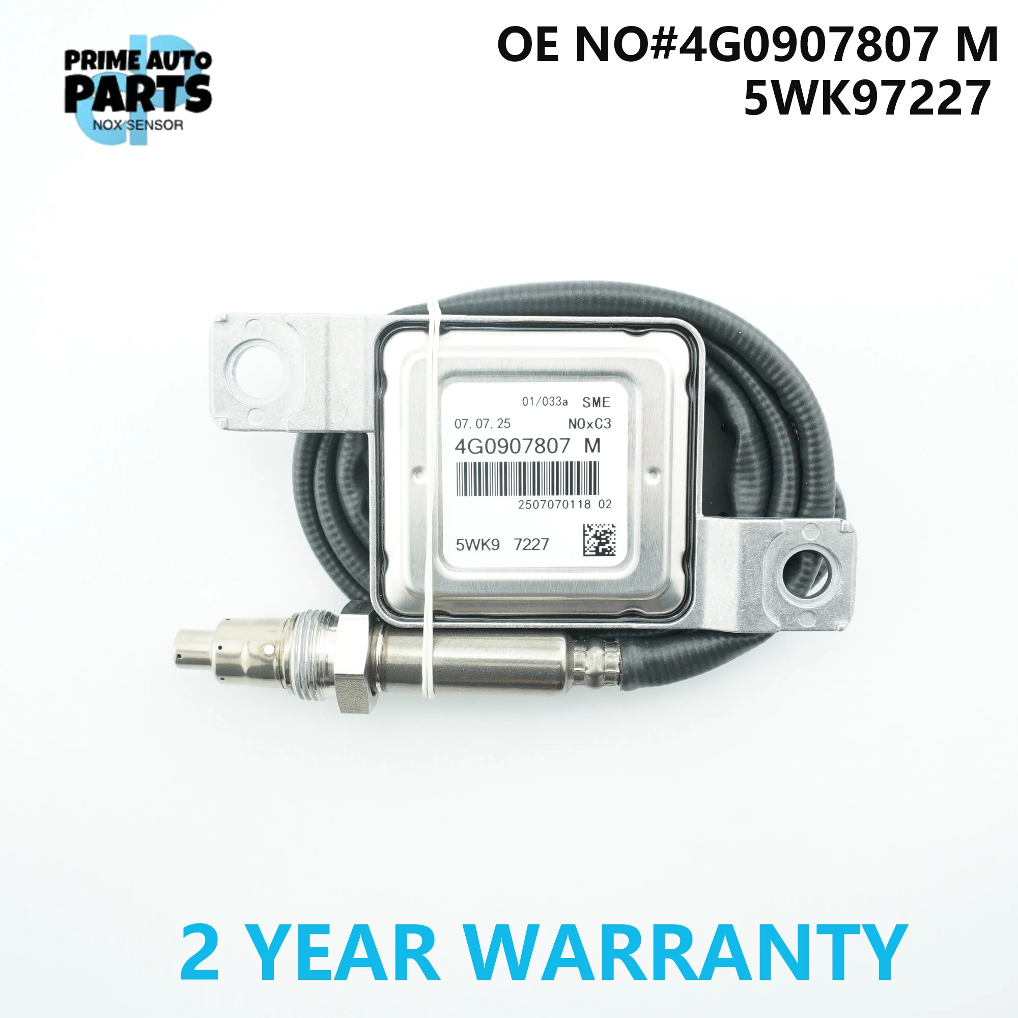 4G0907807M 5WK97227 New Nitrogen Oxide Sensor Nox Sensor For VW
4G0907807M 5WK97227 New Nitrogen Oxide Sensor Nox Sensor For VW