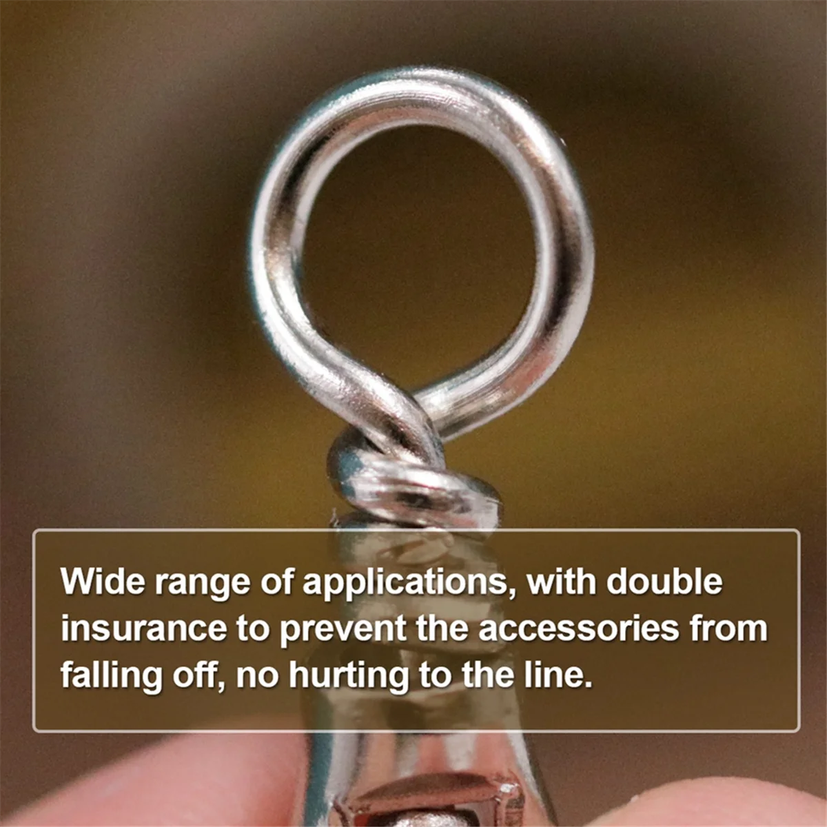 【New User Coupon】15Pcs Fishing Swivel Heavy Duty Stainless Steel Swivels Saltwater Fishing Connector Terminal Tackle Size 7
【New User Coupon】15Pcs Fishing Swivel Heavy Duty Stainless Steel Swivels Saltwater Fishing Connector Terminal Tackle Size 7