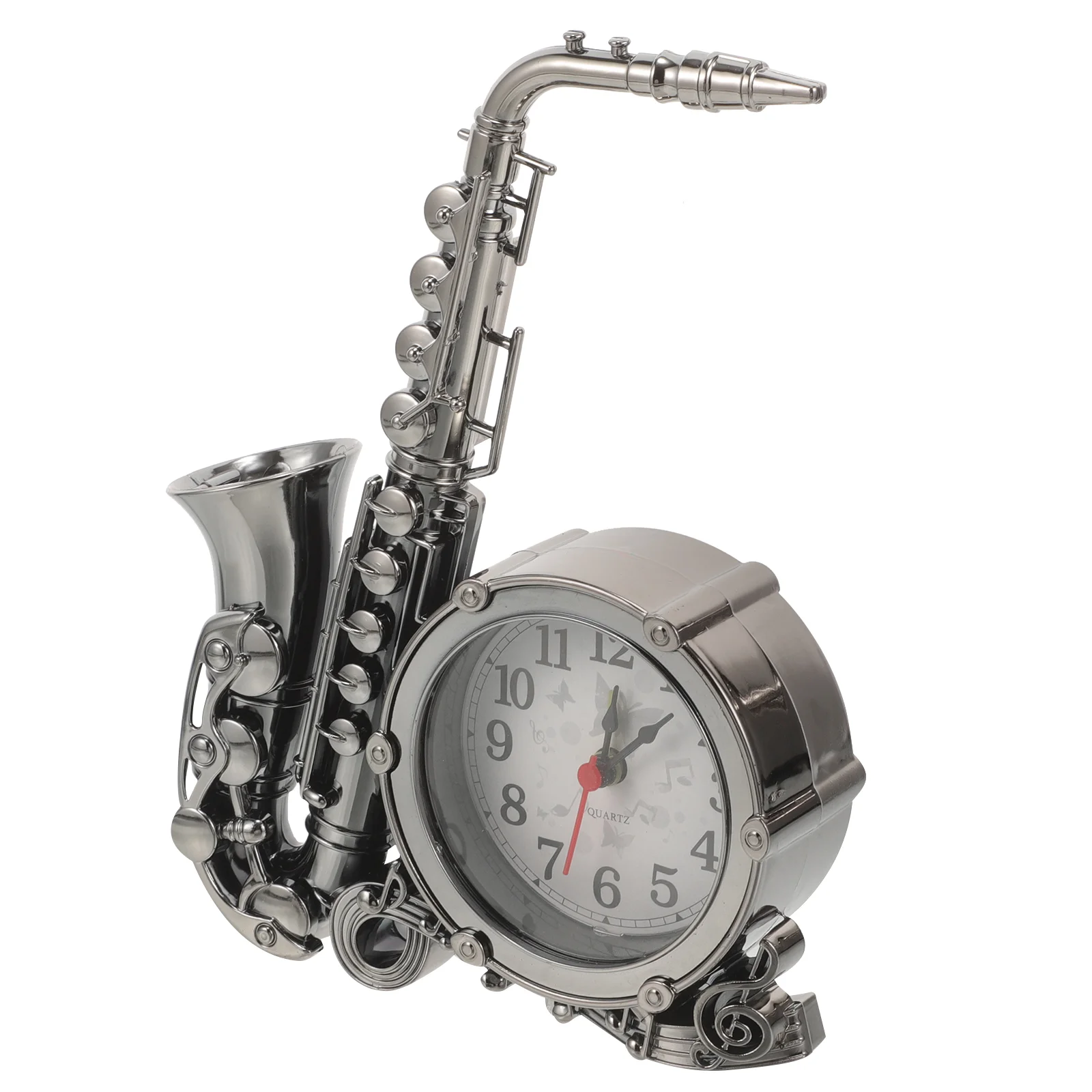 Creative Saxophone Shaped Alarm Clock Retro Desktop Vintage Student Decorative Tabletop Clock for Bedroom Office
Creative Saxophone Shaped Alarm Clock Retro Desktop Vintage Student Decorative Tabletop Clock for Bedroom Office