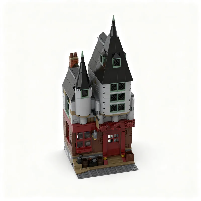 830PCS MOC Magic Castle Diagon Alley Magical Menagerie Extension Model Architecture DIY Education Creative Assembly Puzzle Gift
830PCS MOC Magic Castle Diagon Alley Magical Menagerie Extension Model Architecture DIY Education Creative Assembly Puzzle Gift