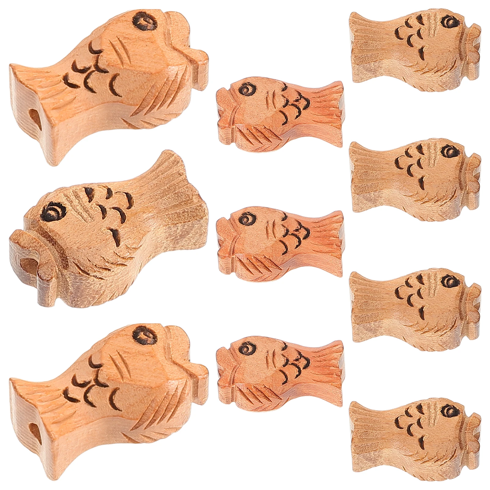 10 Pcs Wooden Fish Beads for DIY Bracelets Necklace Crafts Jewelry Making Supplies Handmade Accessories Home Decor
10 Pcs Wooden Fish Beads for DIY Bracelets Necklace Crafts Jewelry Making Supplies Handmade Accessories Home Decor