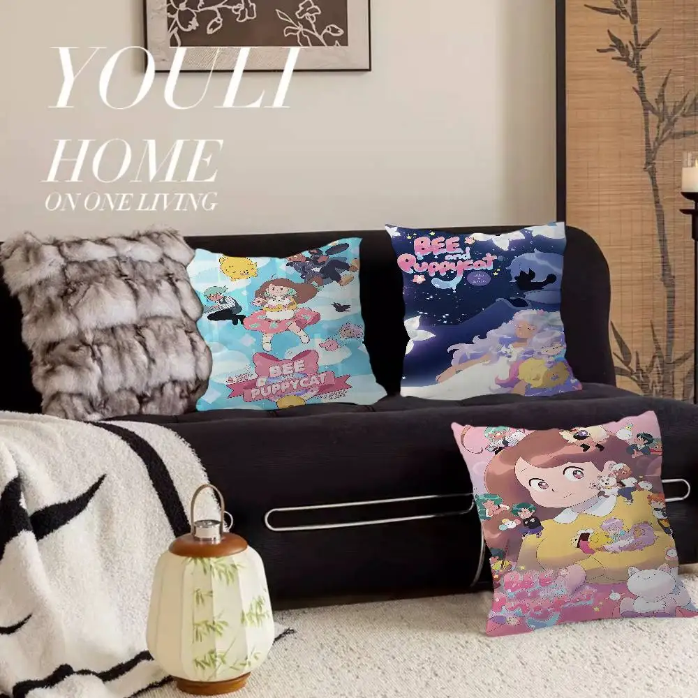 Bee And Puppycat Anime Lucky Dragon Pillow Cover Sofa Cushion Cover Home Room Decoration Children Gift
Bee And Puppycat Anime Lucky Dragon Pillow Cover Sofa Cushion Cover Home Room Decoration Children Gift