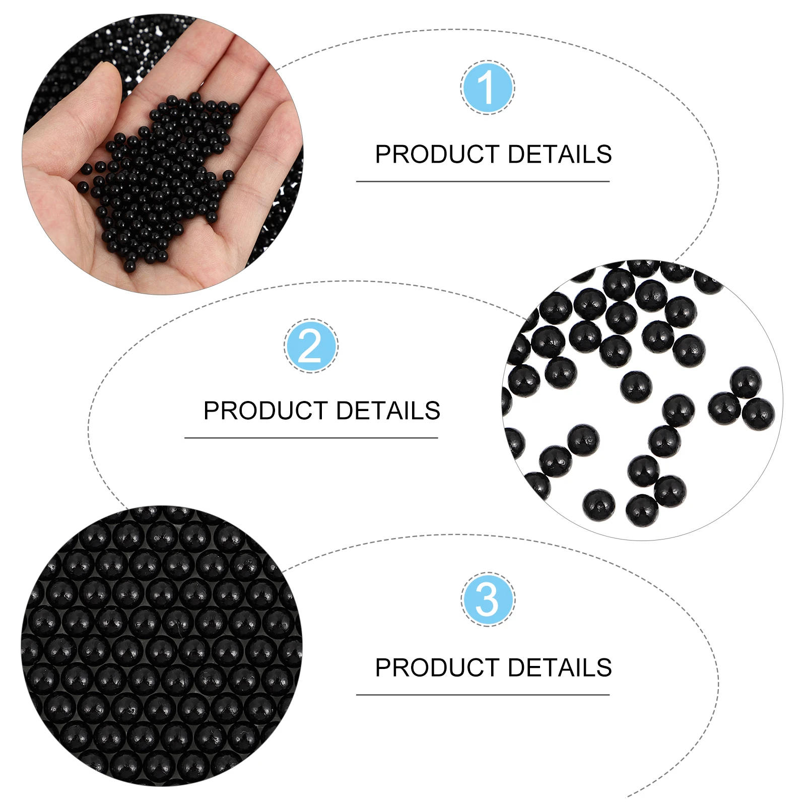 Non porous Beads Round Hole DIY Bracelet Necklace Craft Accessories Jewelry Making Decorative Jewelry Making Bead Pearl
Non porous Beads Round Hole DIY Bracelet Necklace Craft Accessories Jewelry Making Decorative Jewelry Making Bead Pearl