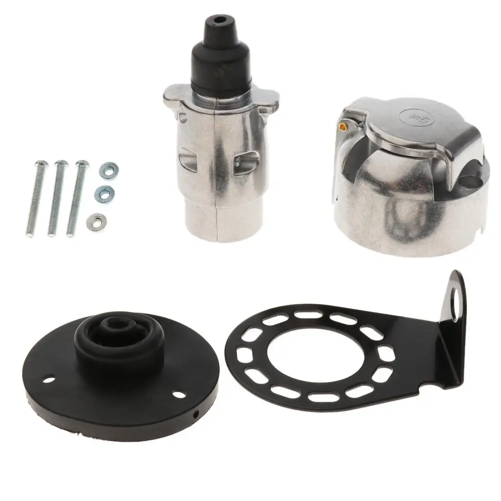 7 Pin 12N Electric Converter Trailer Boat Caravan Plug Socket Adapter Connector
7 Pin 12N Electric Converter Trailer Boat Caravan Plug Socket Adapter Connector